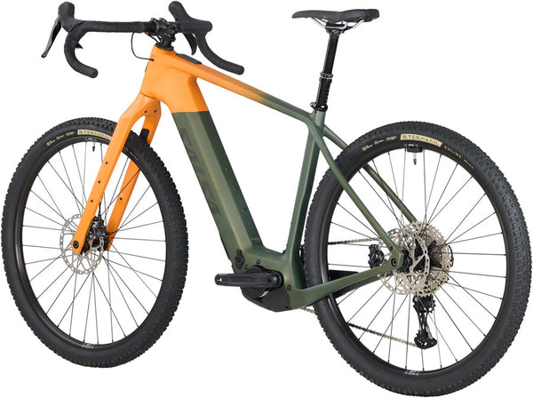 Salsa Tributary C GRX 820 Ebike - 29" Carbon Dark Pine/Terracotta X-Small