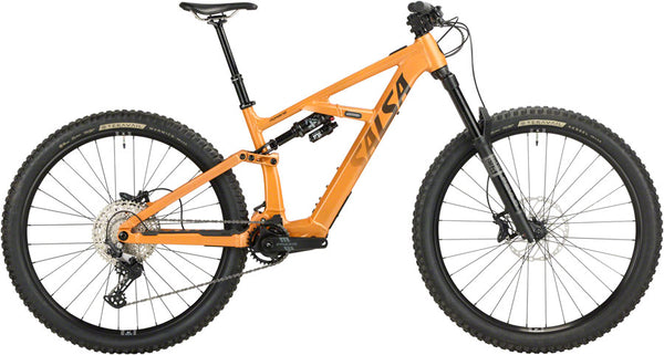 Salsa Moraine Deore 12 Ebike - 29" Aluminum Terracotta Orange Small