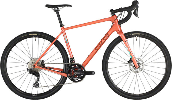 Salsa Warbird C GRX 820 2x12 Bike - 700c Carbon Burnt Orange 52.5cm