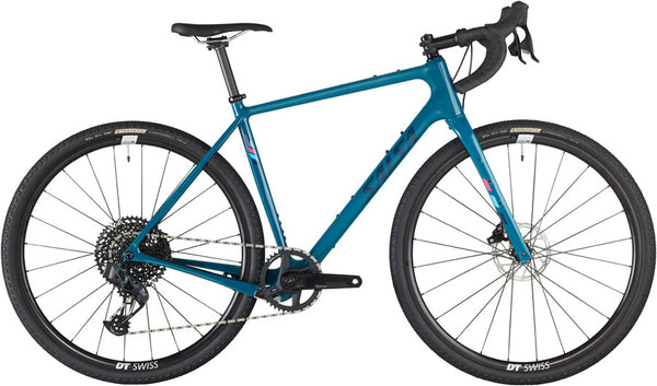 Salsa Warbird C GX Eagle AXS Bike - 700c Carbon Blue 49cm