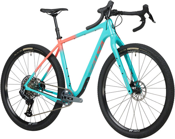 Salsa Cutthroat C Rival GX AXS Transmission Bike - 29" Carbon Teal Fade 52cm