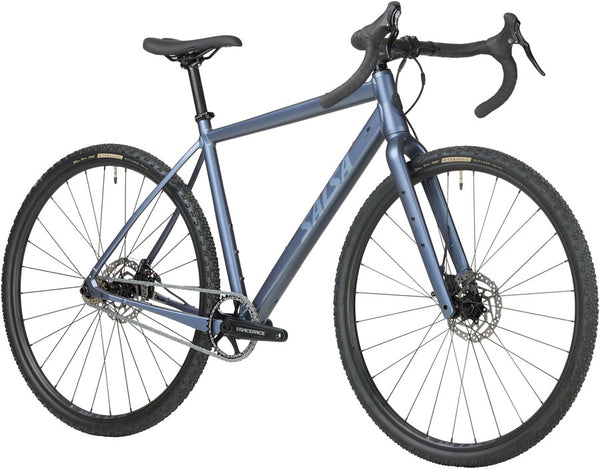 Salsa Stormchaser Single Speed Bike - 700c Aluminum Charcoal Blue 54.5cm