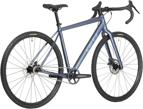 Salsa Stormchaser Single Speed Bike - 700c Aluminum Charcoal Blue 49cm