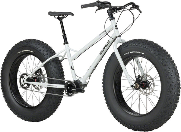 Surly Moonlander Fat Tire Bike - 24" Steel Lunar Dust Gray Small