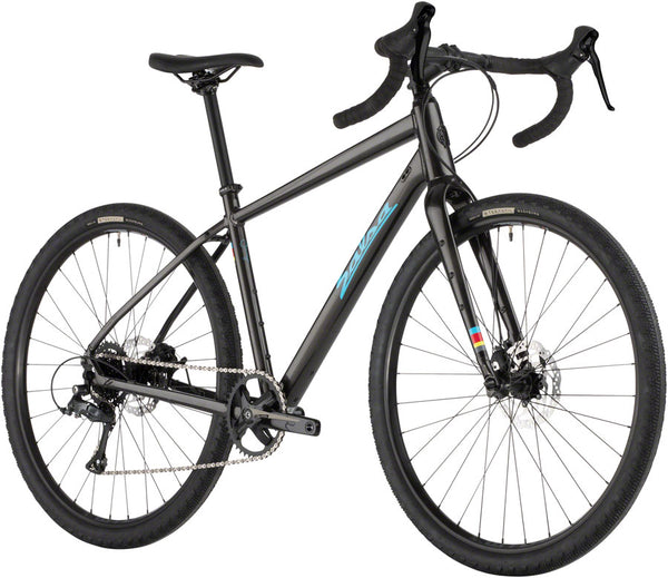 Salsa Journeyer Advent 650 Bike - 650b Aluminum Black 49cm