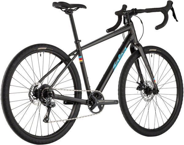 Salsa Journeyer Advent 650 Bike - 650b Aluminum Black 49cm