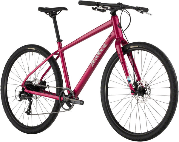 Salsa Journeyer Flat Bar Acolyte 650 Bike - 650b Aluminum Red Small