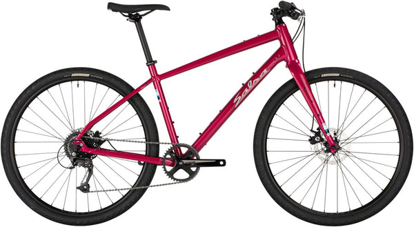 Salsa Journeyer Flat Bar Acolyte 650 Bike - 650b Aluminum Red Large