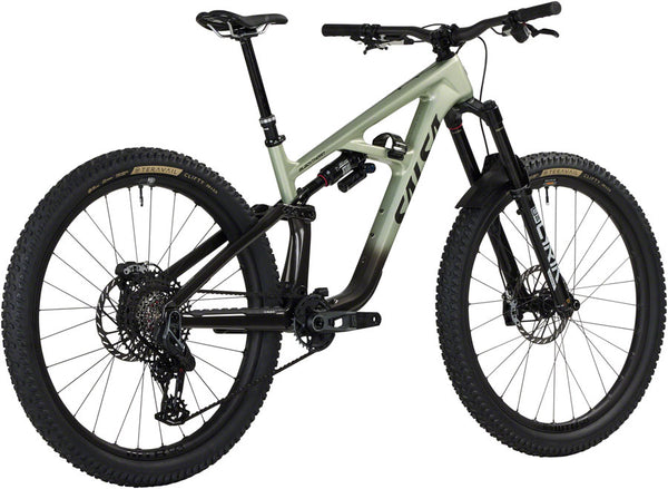 Salsa BLKthorn 145 C X0 AXS Transmission Bike - 29" Carbon CoffeeBLK / Sage Large