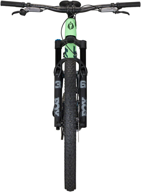 Salsa BLKthorn 125 C GX AXS Transmission Bike - 29" Carbon Slate / Citrus Medium