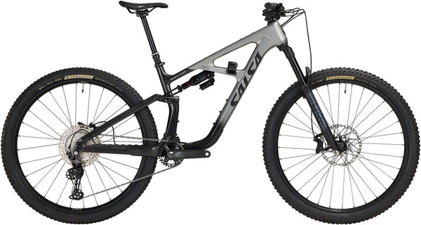 Salsa Blackthorn 125 C Deore 12 Bike - 29" Carbon Coffee Black /Smoke Medium