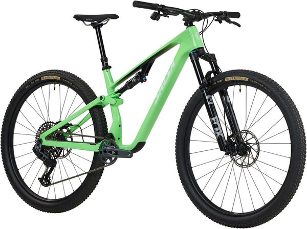 Salsa Spearfish C Deluxe GX AXS Transmission Bike - 29" Carbon Citrus Green Large