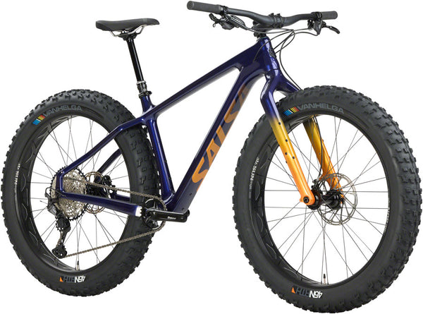 Salsa Beargrease C XT Fat Tire Bike - 27.5" Carbon Indigo Small