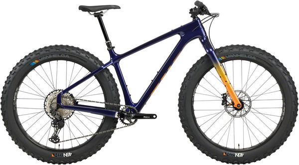 Salsa Beargrease C XT Fat Tire Bike - 27.5" Carbon Indigo Small