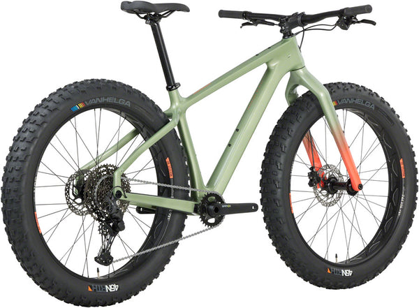 Salsa Beargrease C Cues 11 Fat Tire Bike - 27.5" Carbon Sage Green Large