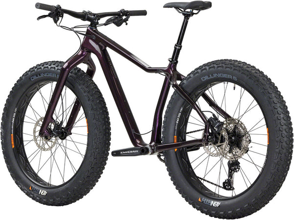 Salsa Heyday! C Deore 12 Fat Tire Bike - 26" Carbon Black Cherry Large