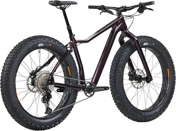 Salsa Heyday! C Deore 12 Fat Tire Bike - 26" Carbon Black Cherry X-Large