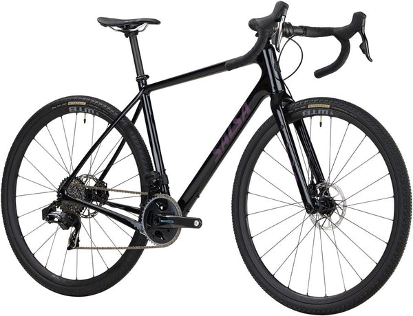 Salsa Warbird C Force AXS Wide Bike - 700c Carbon Gloss Black 57.5cm