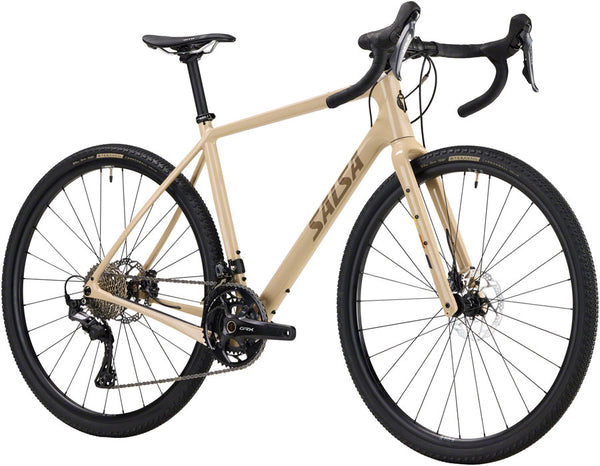 Salsa Warbird C GRX 820 2x12 Bike - 700c Carbon Tan 49cm