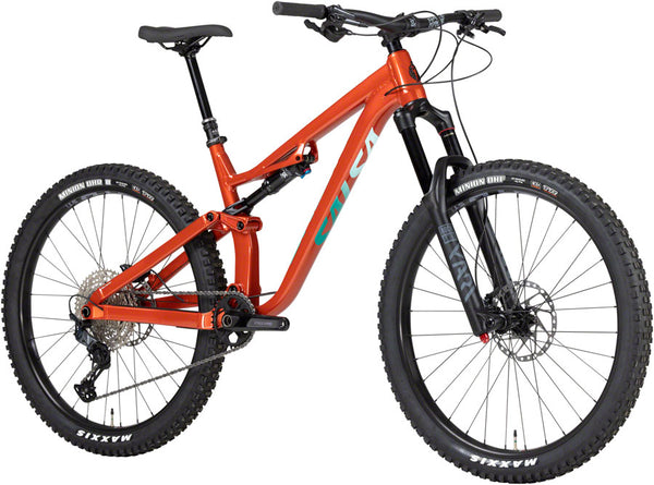 Salsa Rustler SLX Bike - 27.5" Aluminum Orange Large