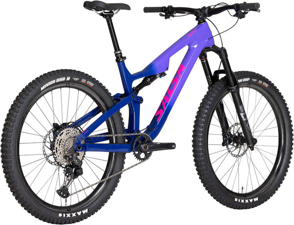 Salsa Rustler Carbon XT Bike - 27.5" Carbon Purple Fade Small