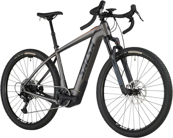 Salsa Tributary Apex Eagle SUS Ebike - 29" Aluminum Charcoal X-Small