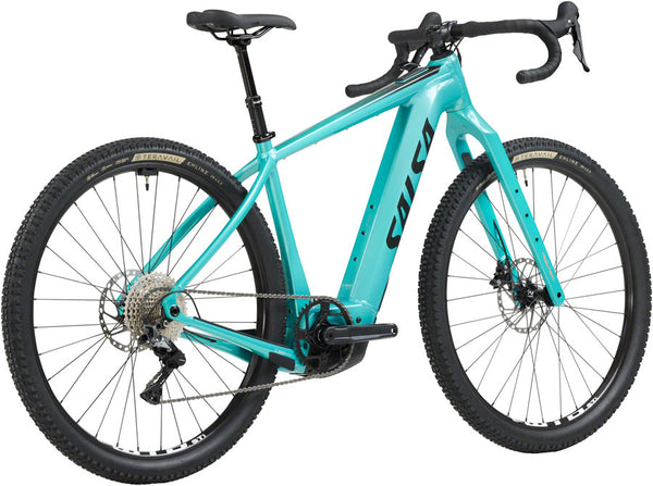 Salsa Tributary GRX 600 Ebike - 29" Aluminum Teal Medium