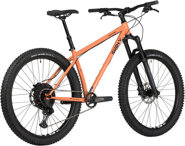 Surly Karate Monkey Front Suspension Bike - 27.5" Steel Peach Salmon Sundae Small