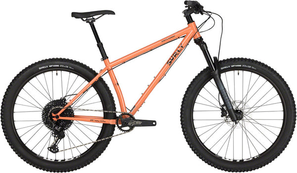 Surly Karate Monkey Front Suspension Bike - 27.5" Steel Peach Salmon Sundae X-Large