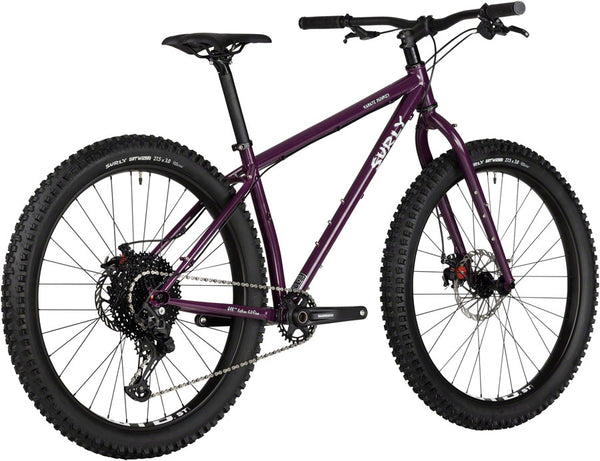 Surly Karate Monkey Bike - 27.5" Steel Organic Eggplant Small