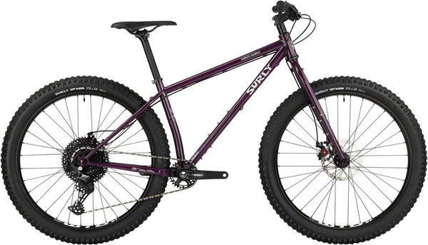 Surly Karate Monkey Bike - 27.5" Steel Organic Eggplant X-Small