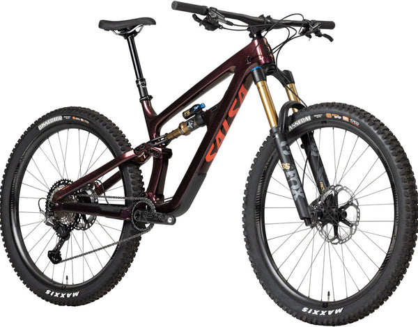 Salsa Blackthorn Carbon XTR Bike - 29" Carbon Dark Red X-Large