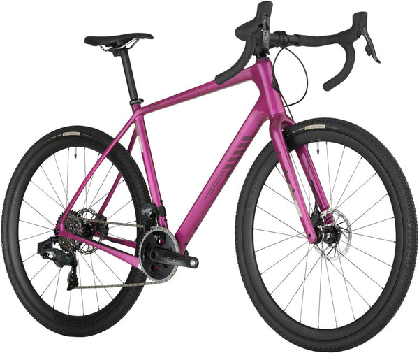 Salsa Warbird C Force AXS Bike - 700c Carbon Berry 56cm