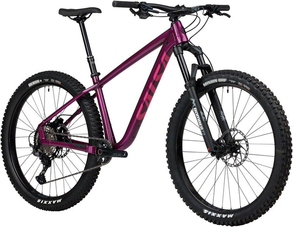 Salsa Timberjack XT Z2 Bike - 27.5" Aluminum Purple Large