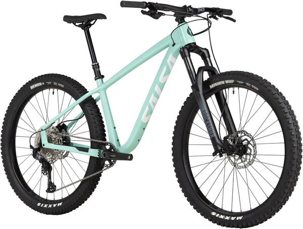 Salsa Timberjack SLX Bike - 27.5" Aluminum Mint Green Large