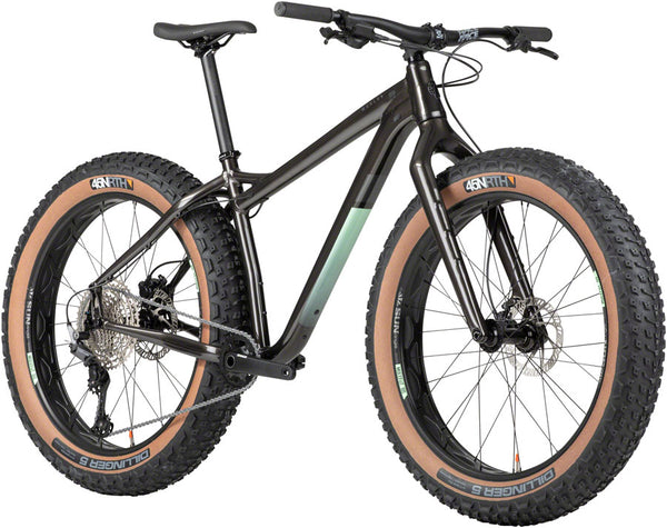 Salsa Mukluk Deore 11 Fat Tire Bike - 26" Aluminum Black X-Small