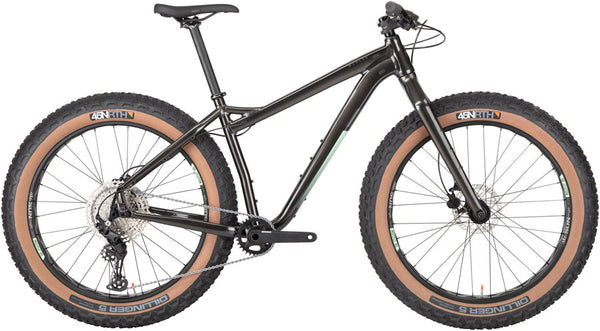 Salsa Mukluk Deore 11 Fat Tire Bike - 26" Aluminum Black X-Small