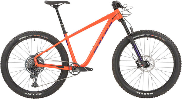 Salsa Timberjack GX Eagle 27.5+ Bike - 27.5" Aluminum Red Orange Small