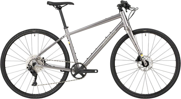 Salsa Journeyer 2.1 Flat Bar Deore 10 700 Bike - 700c Aluminum Ash Grey SM