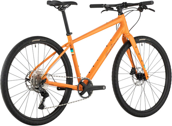 Salsa Journeyer 2.1 Flat Bar Deore 10 650 Bike - 650b Aluminum Orange LG