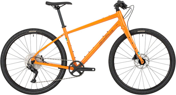 Salsa Journeyer 2.1 Flat Bar Deore 10 650 Bike - 650b Aluminum Orange LG