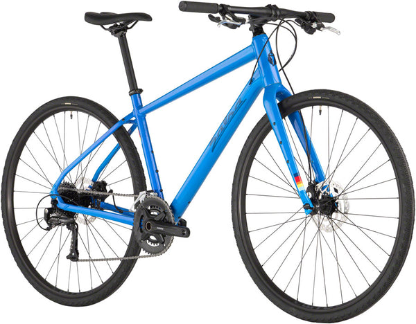 Salsa Journeyer 2.1 Flat Bar Altus 700 Bike - 700c Aluminum Blue XS