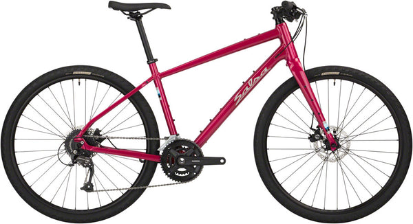 Salsa Journeyer 2.1 Flat Bar Altus 650 Bike - 650b Aluminum Ruby Red XS