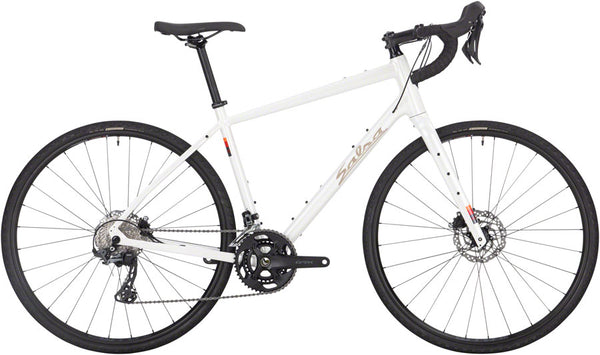 Salsa Journeyer 2.1 GRX 600 700 Bike - 700c Aluminum White 49cm