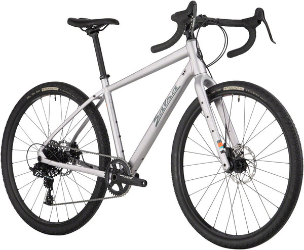 Salsa Journeyer Apex 1 650 Bike - 650b Aluminum Silver 49cm