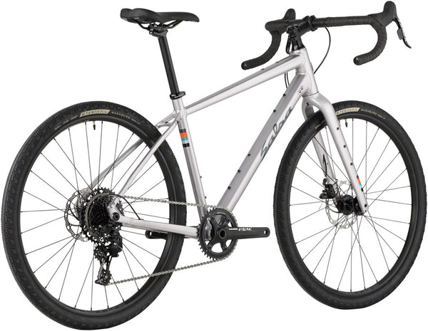 Salsa Journeyer 2.1 Apex 1 650 Bike - 650b Aluminum Silver 53cm