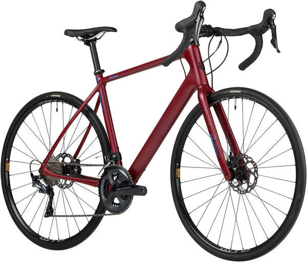 Salsa Warroad C Ultegra Bike - 700c Carbon Dark Red 54.5cm