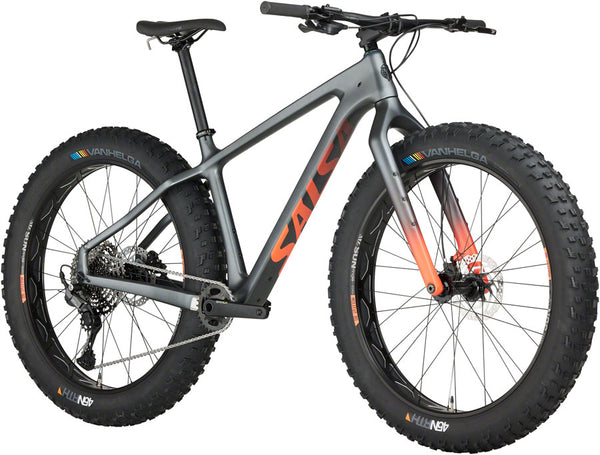 Salsa Beargrease Carbon Cues 11 Fat Bike - 27.5" Carbon Gray Medium