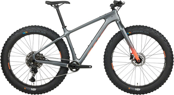 Salsa Beargrease Carbon Cues 11 Fat Bike - 27.5" Carbon Gray Small