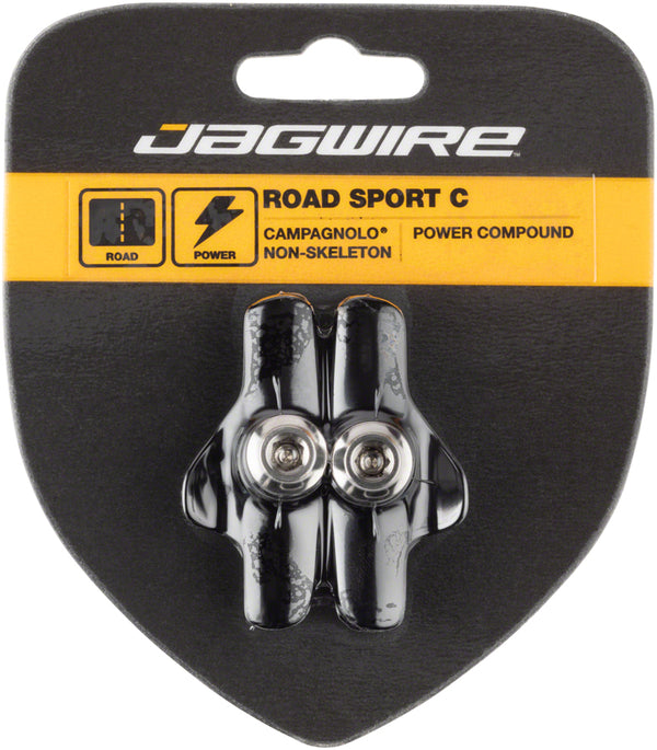 Jagwire Road Sport C Brake Pads Campagnolo Non-Skeleton Black